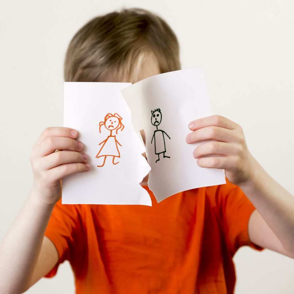 family separation by divorce